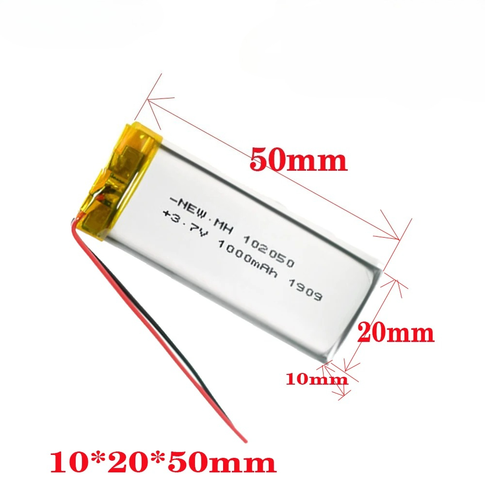 3.7V 1000mAh 102050 Li-Po Batt - Eachine Drone E58 ulasan dan harga