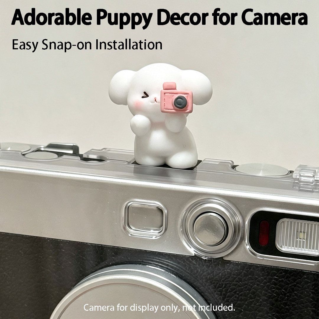 Cute 3D Puppy Camera Hot Shoe - Canon Camera Eos R8 ulasan dan harga