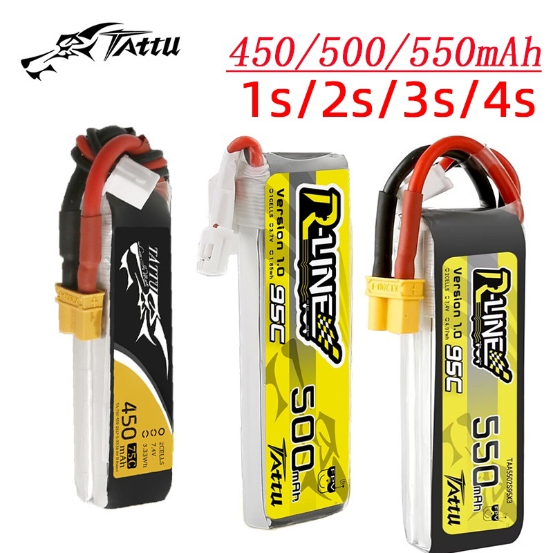 3Pcs NEW TATTU 450/500/550mAh - Drone Battery 3S ulasan dan harga