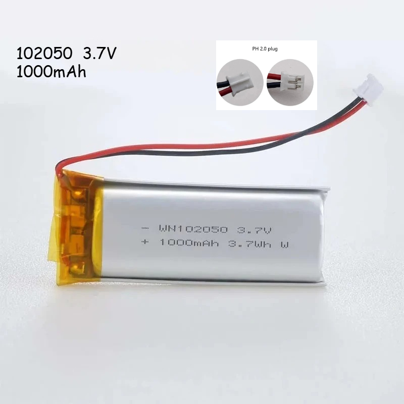 3.7V 1000mAh 102050 Li-Po Batt - Eachine Drone E58 ulasan dan harga