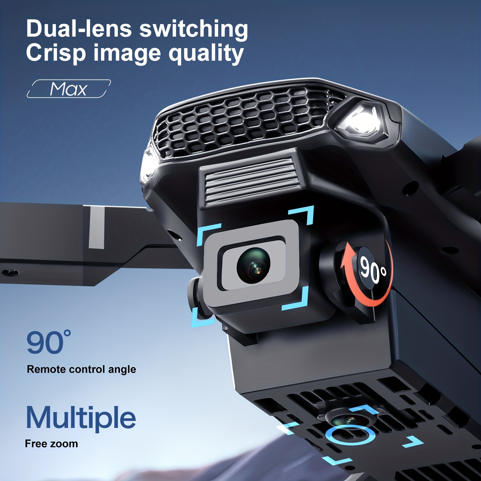 2026 Upgraded E88 PRO MAX Fold - Drone Battery Case ulasan dan harga