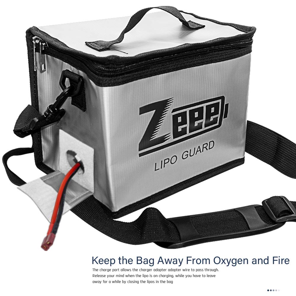 Zeee Lipo Battery Safe Bag 215 - Drone Battery Bag ulasan dan harga