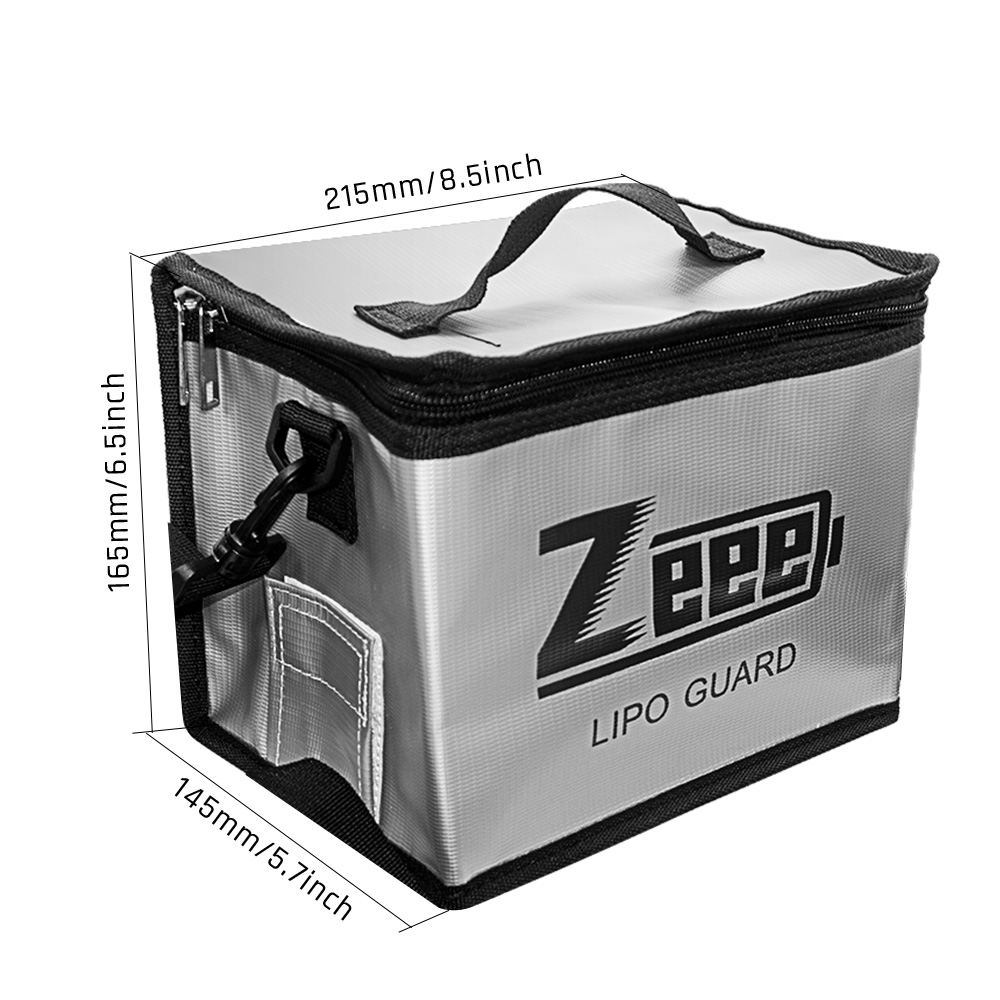 Zeee Lipo Battery Safe Bag 215 - Drone Battery Bag ulasan dan harga