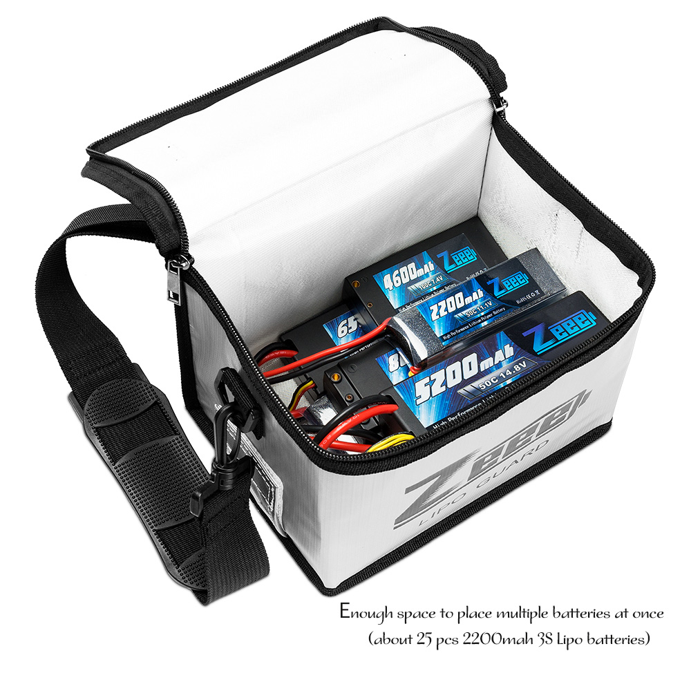 Zeee Lipo Battery Safe Bag 215 - Drone Battery Bag ulasan dan harga