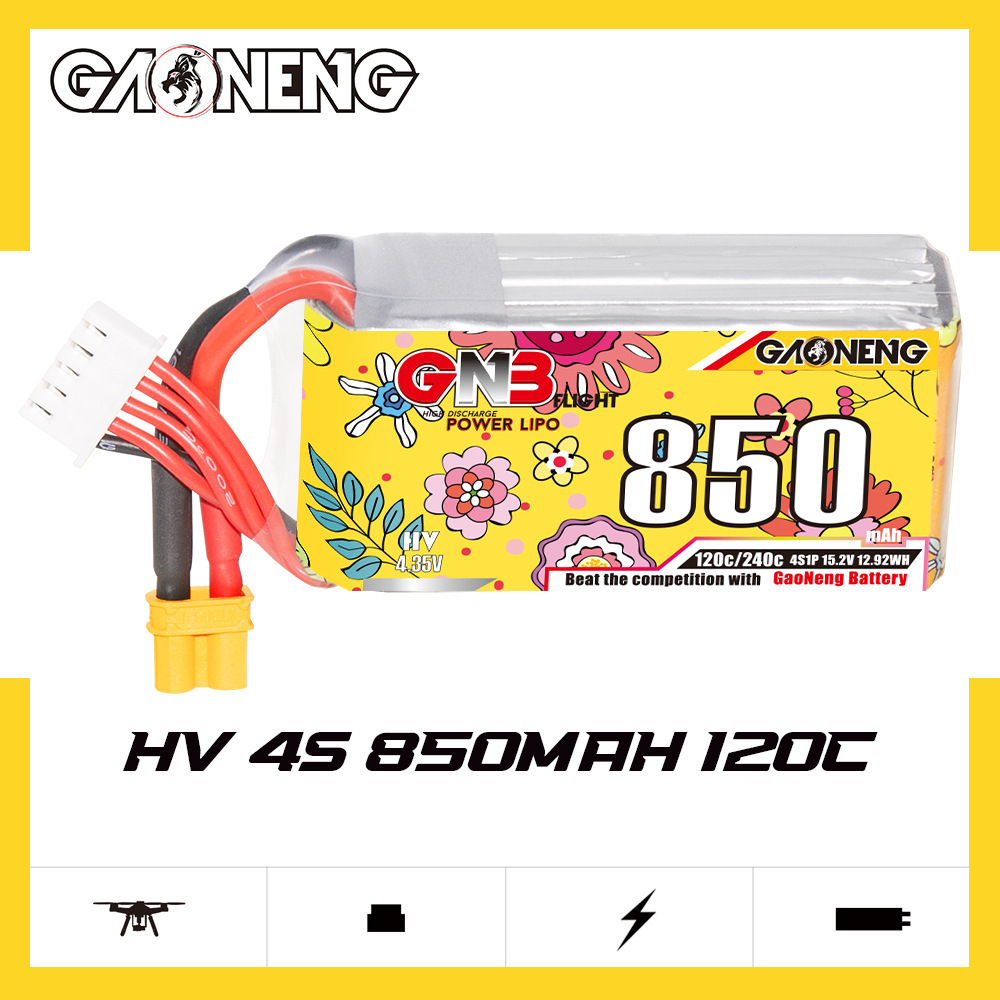 Upgraded GNB 4S 15.2V 850mAh L - Drone Battery 3S ulasan dan harga